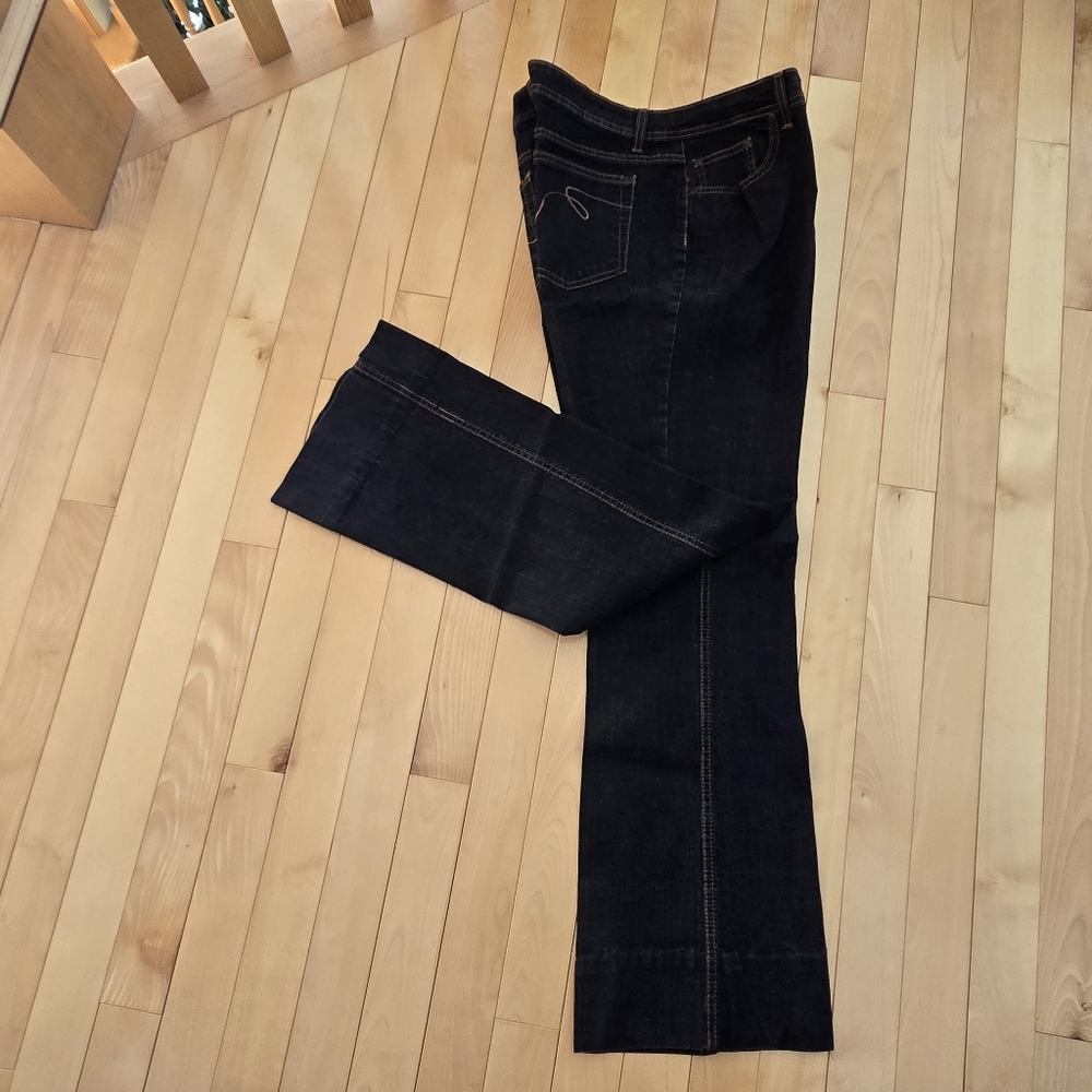 Faded Glory Dark Blue Denim Jeans – Approx. Size 16 – NWOT